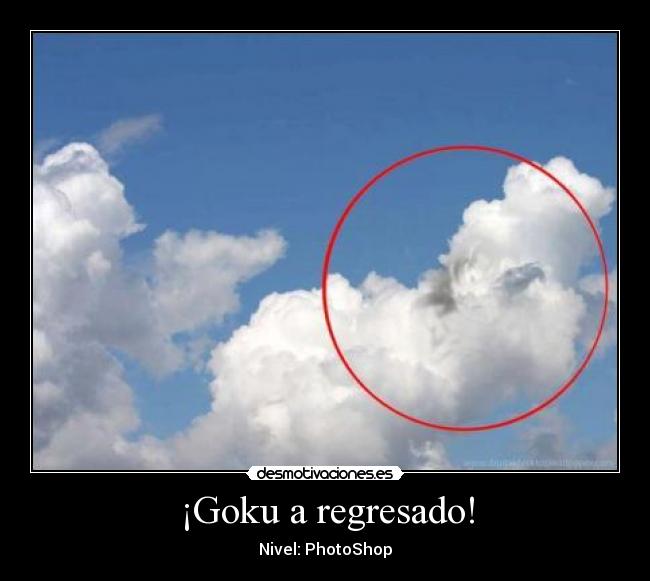 ¡Goku a regresado! -