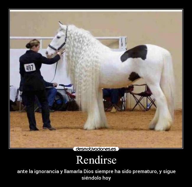 Rendirse -