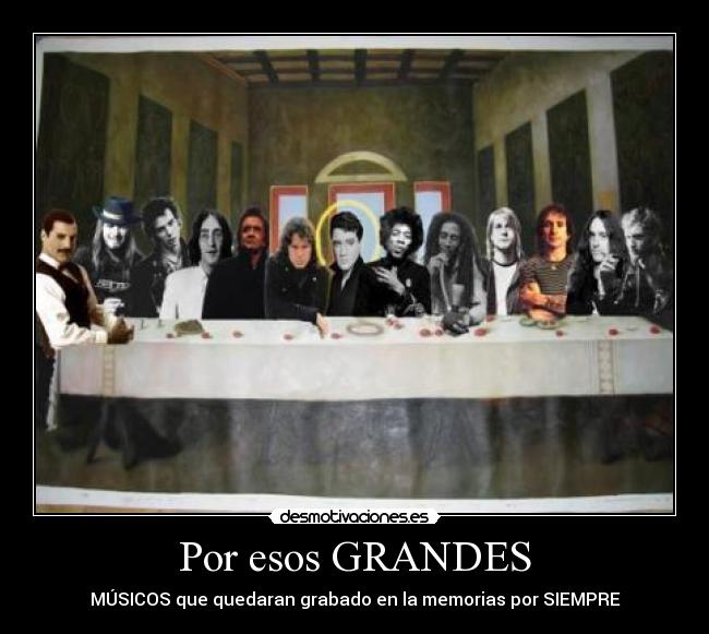 Por esos GRANDES -