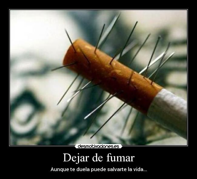 Dejar de fumar -