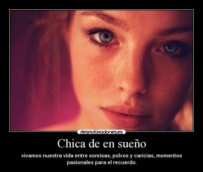 Chica de en sueño -