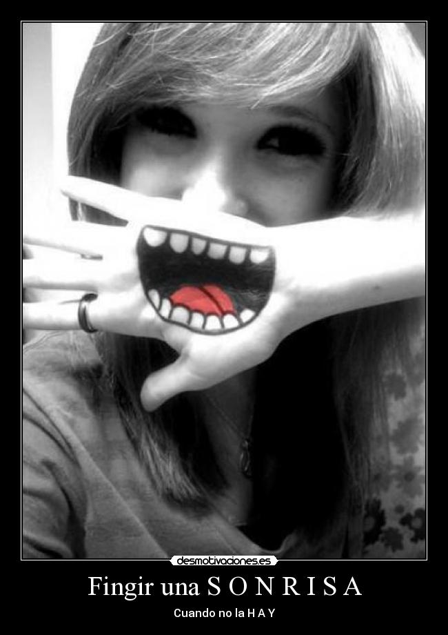 carteles fingir una desmotivaciones