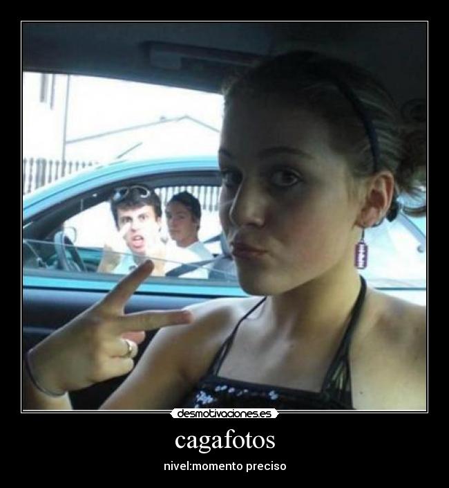 cagafotos - nivel:momento preciso