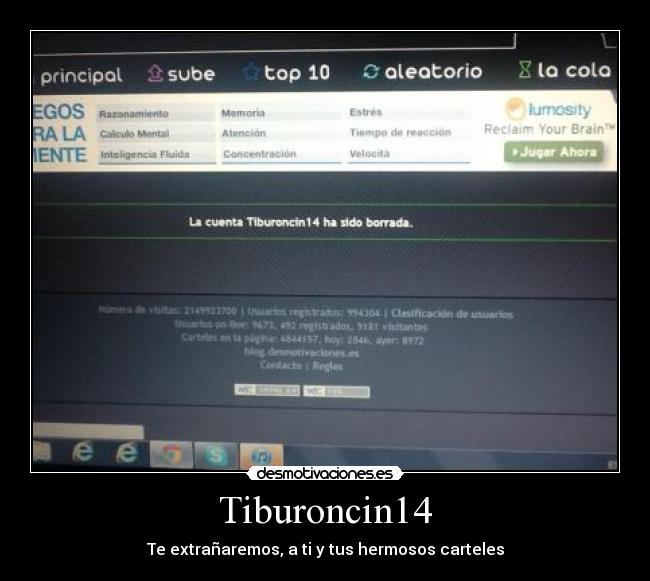 Tiburoncin14 - Te extrañaremos, a ti y tus hermosos carteles