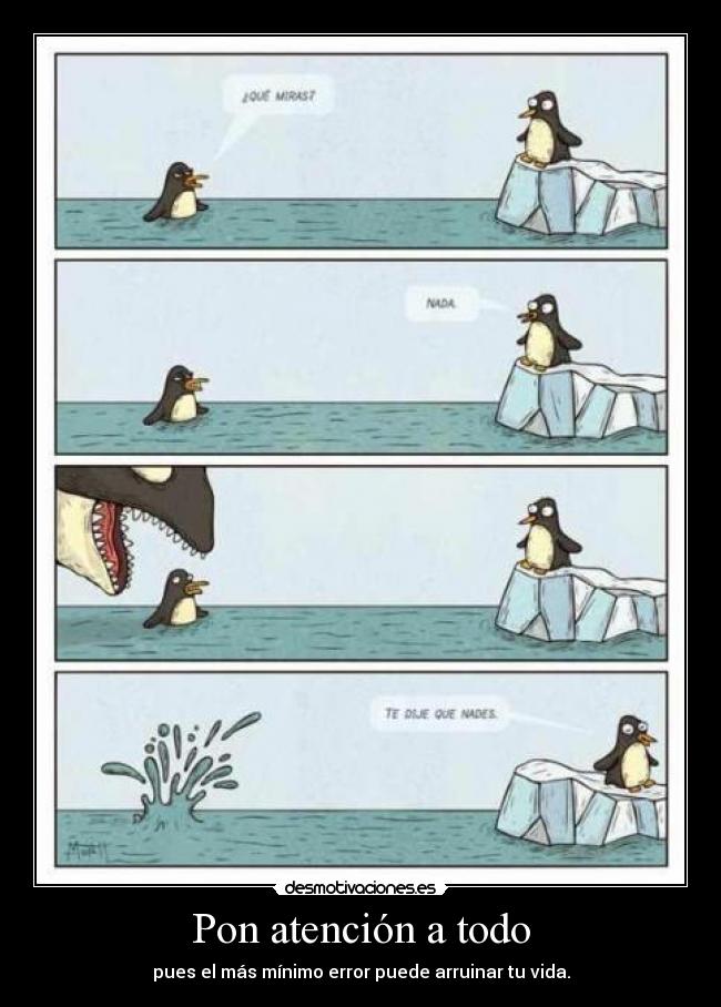 Pon atención a todo -