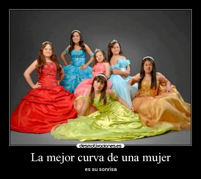 La mejor curva de una mujer -