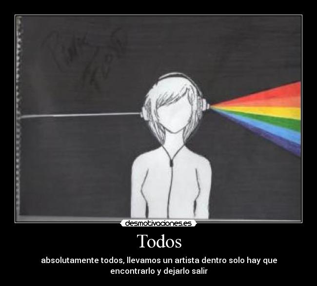 carteles artista darksideofthemoon pinkfloyd desmotivaciones