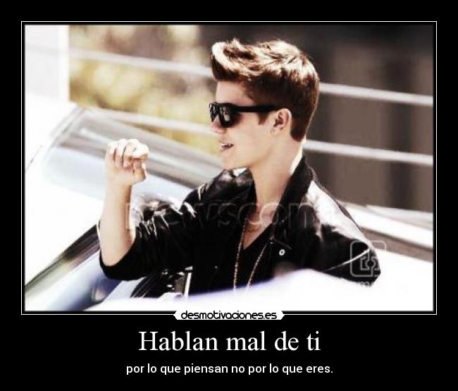 Hablan mal de ti -