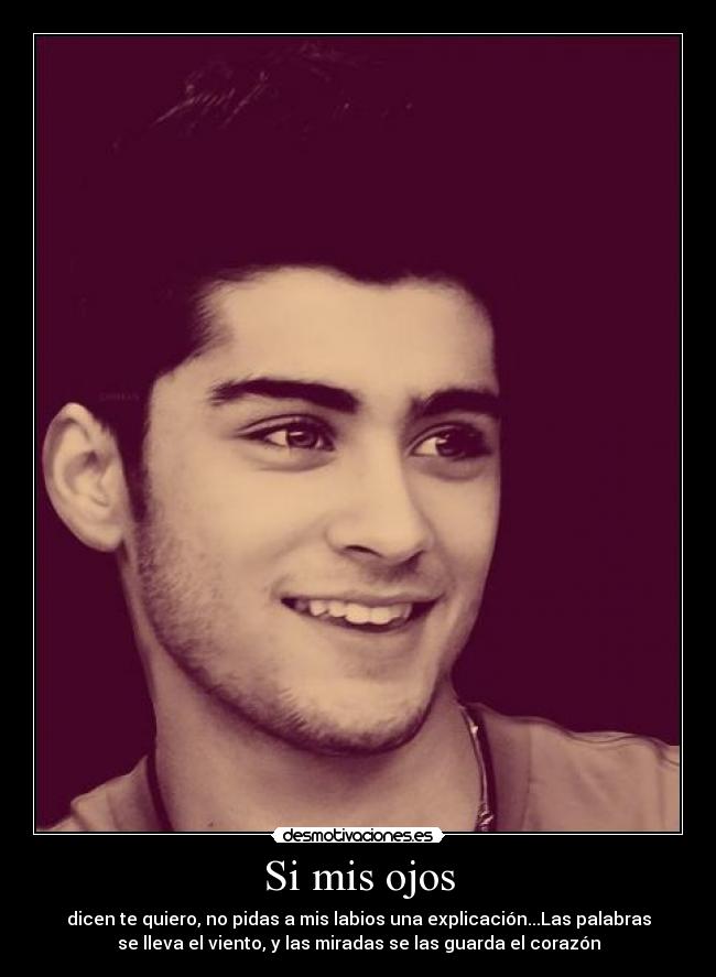 Si mis ojos -