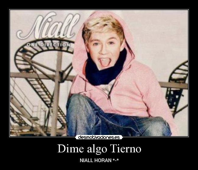Dime algo Tierno - NIALL HORAN *-*