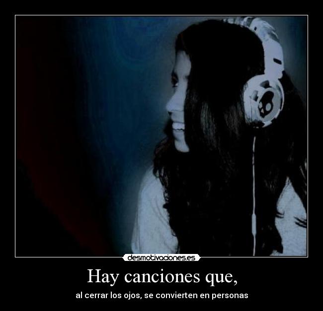 Hay canciones que, -