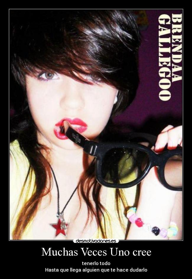 Muchas Veces Uno cree -