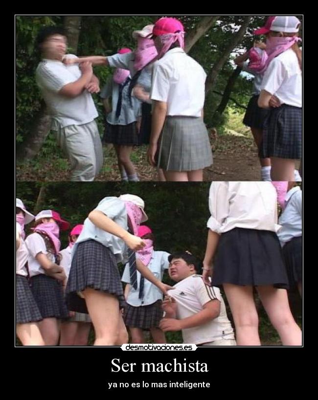 Ser machista - 