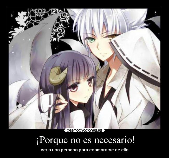 ¡Porque no es necesario! - ver a una persona para enamorarse de ella