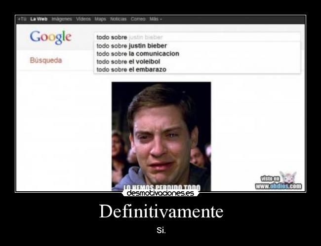 Definitivamente -