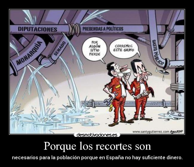 Porque los recortes son - 