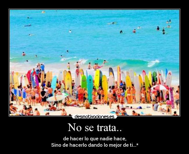 No se trata.. - 