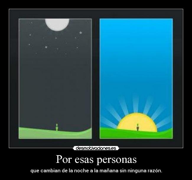 Por esas personas - 