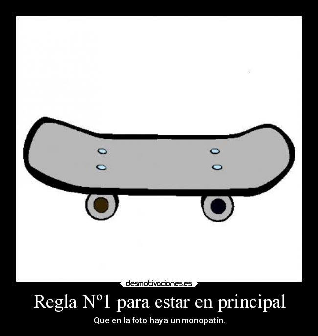 Regla Nº1 para estar en principal -