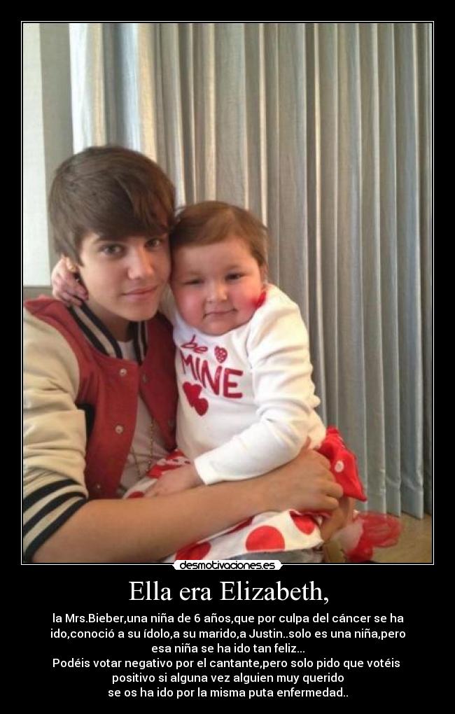 Ella era Elizabeth, -