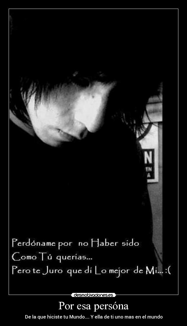 Por esa persóna -