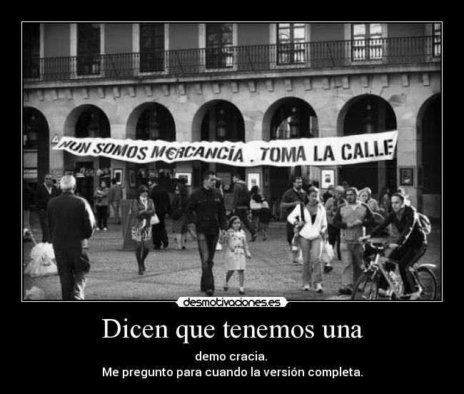 Dicen que tenemos una - 