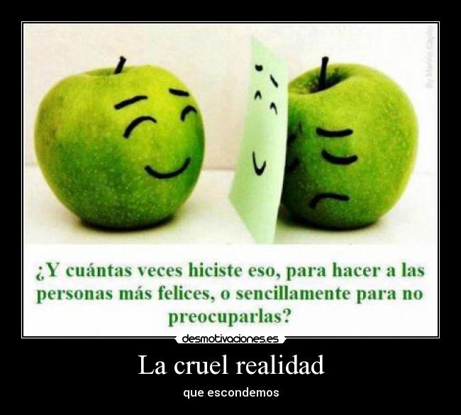 La cruel realidad - 