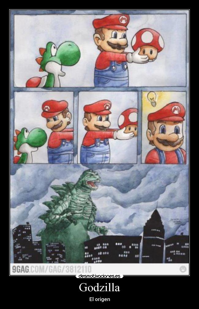 carteles godzilla desmotivaciones