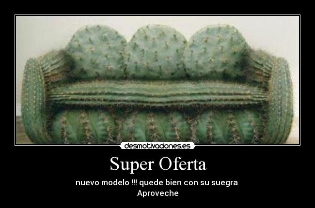 Super Oferta - nuevo modelo !!! quede bien con su suegra 
Aproveche