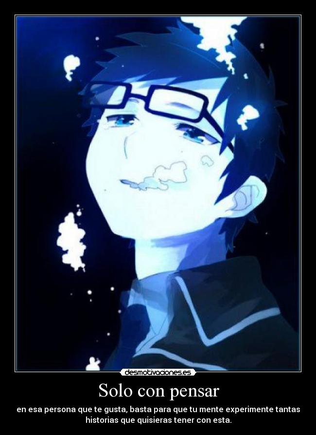 Solo con pensar -