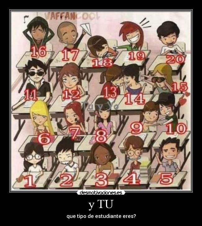 carteles tete28 que estudiante eres desmotivaciones