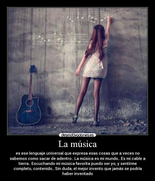 La música - 