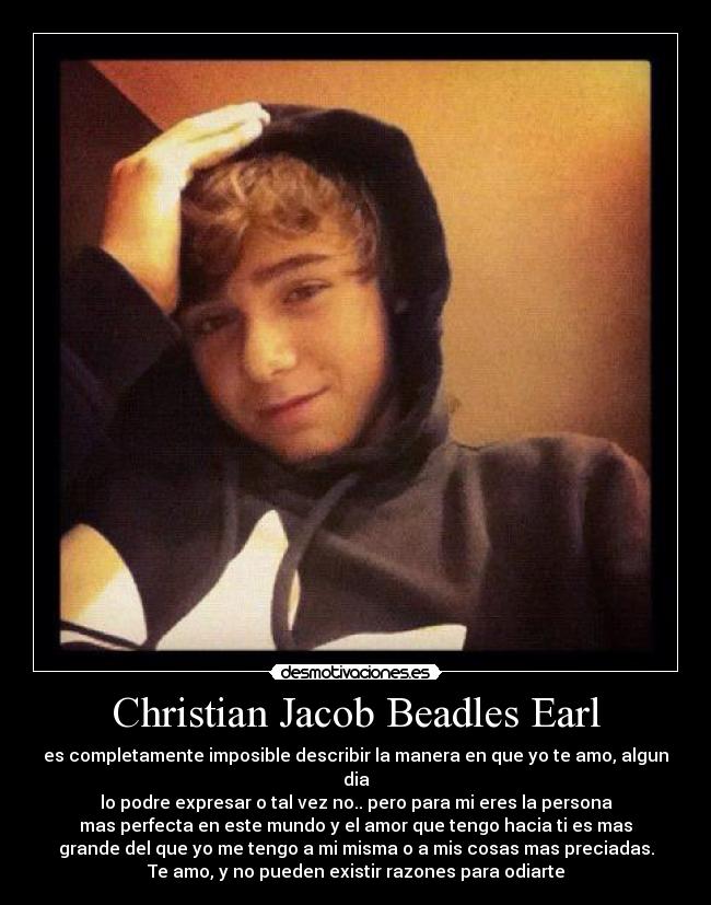 Christian Jacob Beadles Earl -