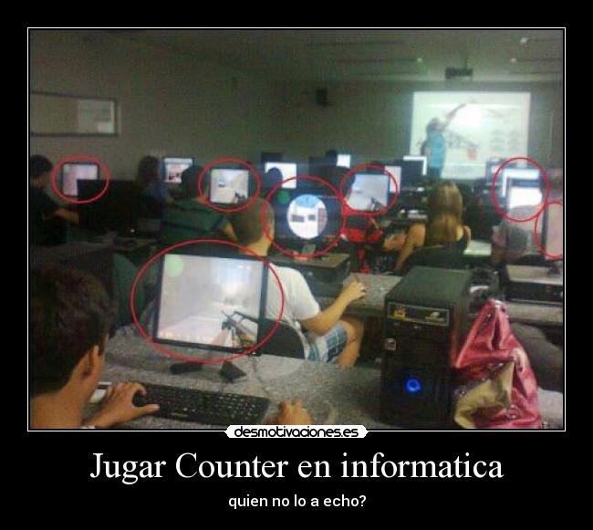 Jugar Counter en informatica -