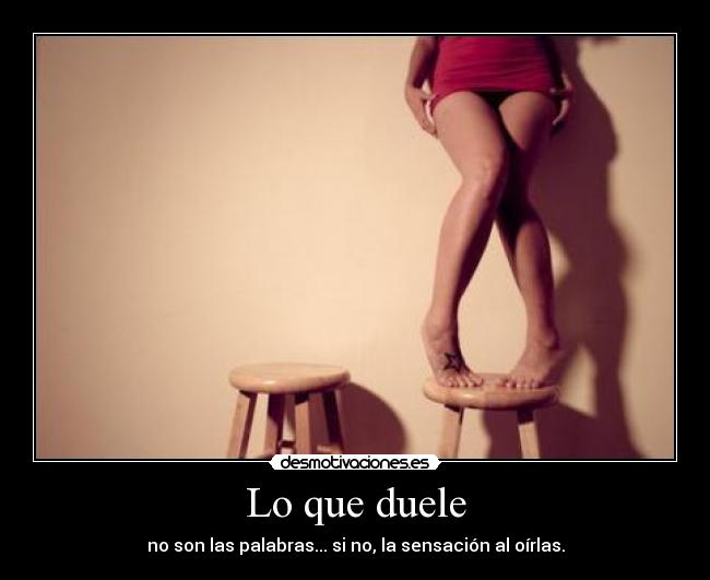 Lo que duele - 
