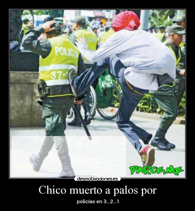 Chico muerto a palos por - 