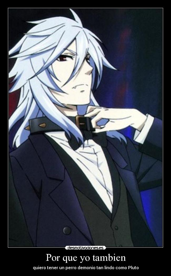 Por que yo tambien - quiero tener un perro demonio tan lindo como Pluto