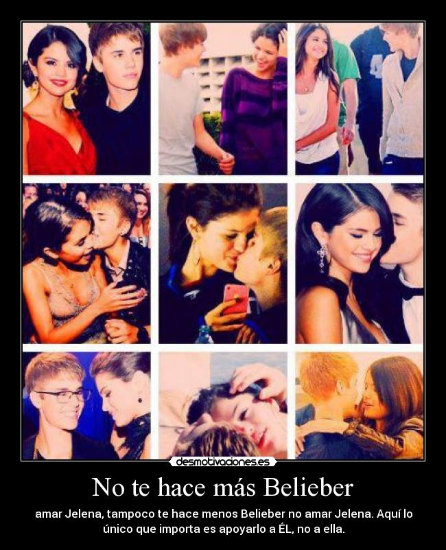 No te hace más Belieber -