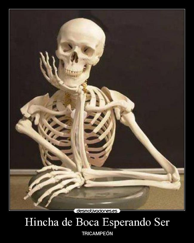 Hincha de Boca Esperando Ser -