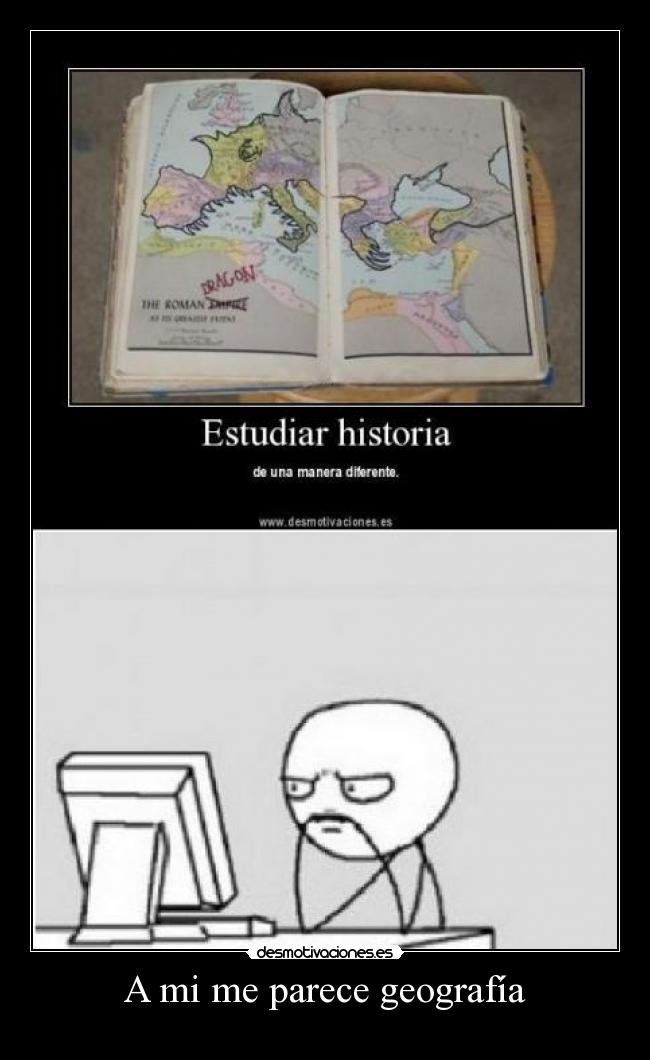 A mi me parece geografía -