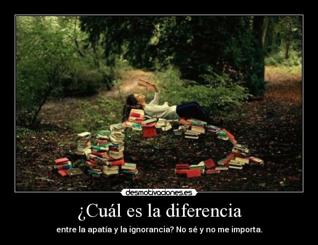 ¿Cuál es la diferencia -