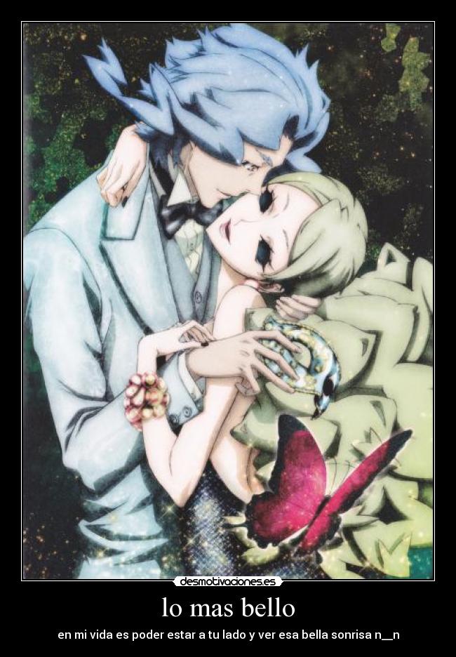lo mas bello - en mi vida es poder estar a tu lado y ver esa bella sonrisa n__n