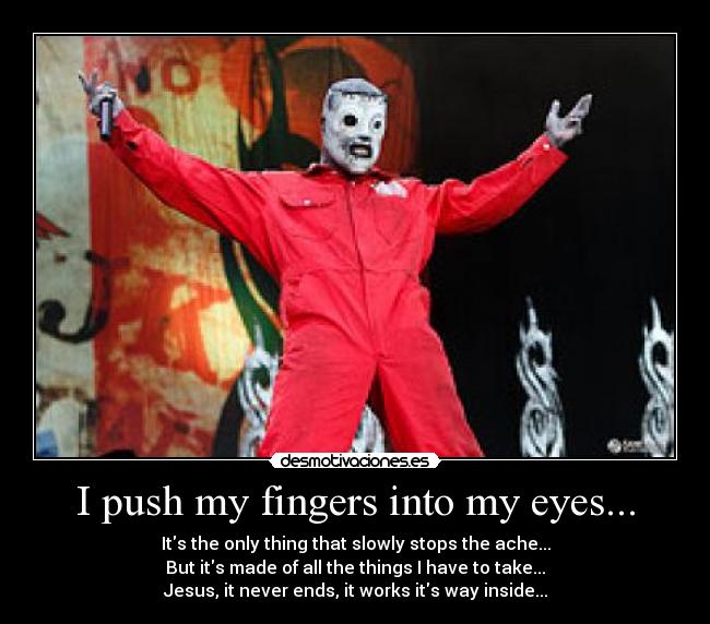 carteles slipknot desmotivaciones