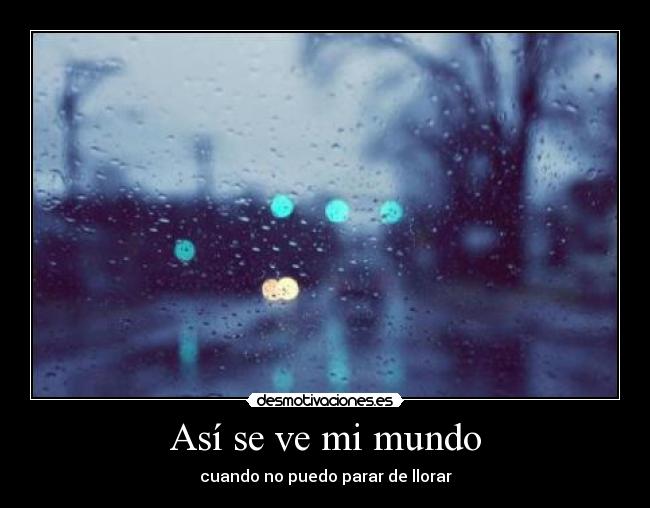 Así se ve mi mundo -