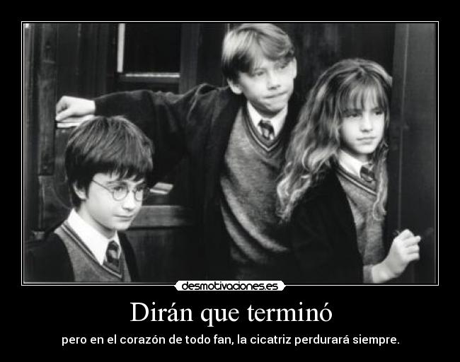 Dirán que terminó - pero en el corazón de todo fan, la cicatriz perdurará siempre.