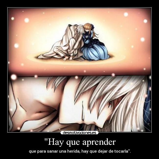 Hay que aprender -
