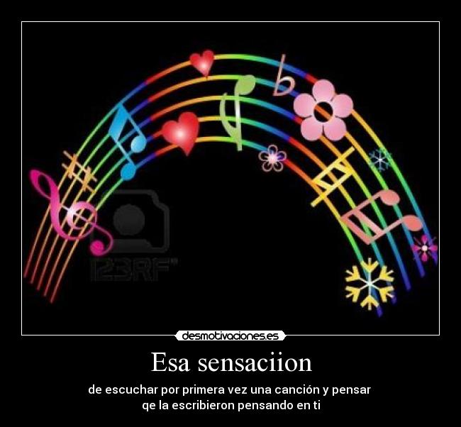 Esa sensaciion -