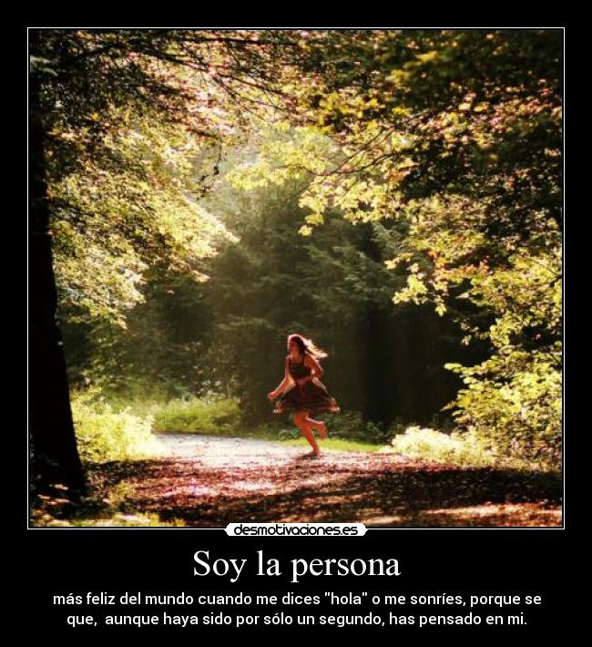 Soy la persona - 