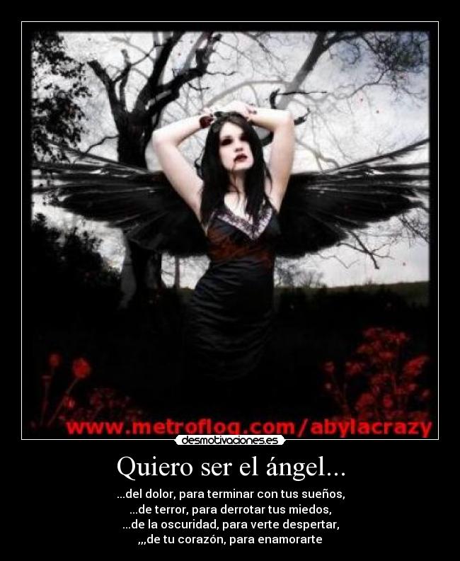 Quiero ser el ángel... - 