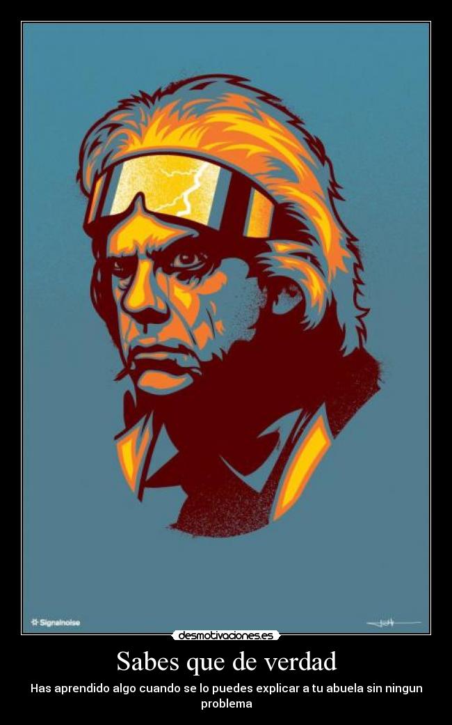 carteles abuela explicar problema desmotivaciones